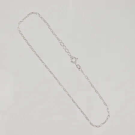 Vristlänk 24cm bredd 2mm, 925/1000 silver, Vikt: 1,2 g