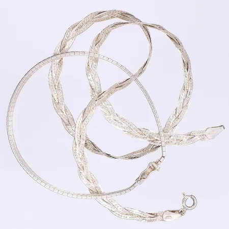 Diverse silversmycken defekt 925/1000 Vikt: 17,5 g