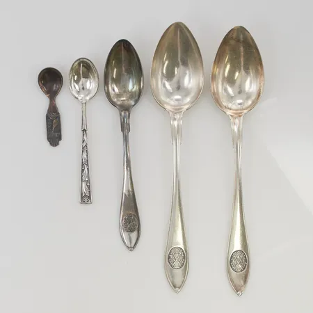 Diverse skedar silver s830/1000 116,0g Vikt: 116 g