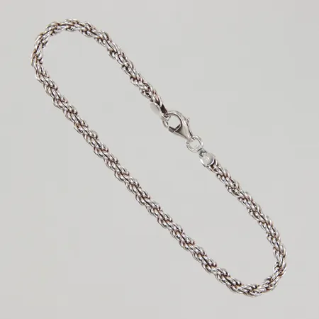 Armband Cordell 19cm bredd 3,5mm, Guldfynd, 925/1000 silver, Vikt: 7,3 g