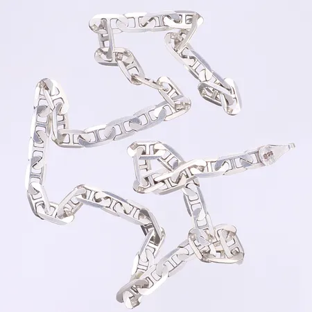 Halskedja defekt silver 925/1000 Vikt: 16,7 g