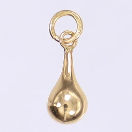 Hänge droppe höjd 17mm 18K Vikt: 0,4 g