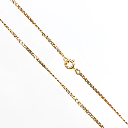 Kedja pansarlänk, 57cm, bredd: 1,8mm, 18K Vikt: 6,8 g