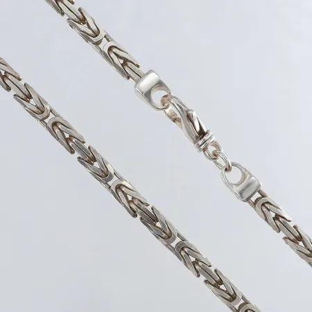 Kedja kejsar längd 60cm bredd 6mm Silver 925/1000.  Vikt: 110,8 g