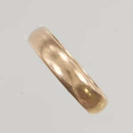 Ring stl:19 bredd 5,0mm, graverad 18K 5,7g.