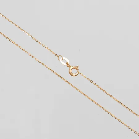 Kedja Ankar längd 45cm, bredd 1mm, GHA, 18K Vikt: 1,3 g