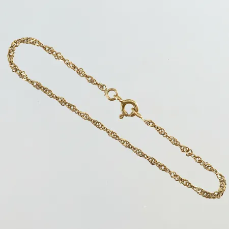 Armband defekt 18K.  Vikt: 1,1 g