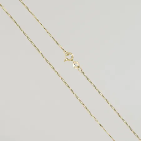 Halskedja pansar längd 38 cm bredd 1 mm, 18K  Vikt: 2,3 g