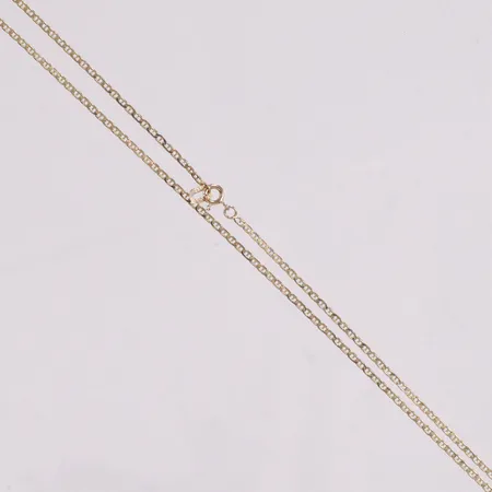 Kedja Figaro längd 40cm bredd 1,5mm 18K Vikt: 1,8 g