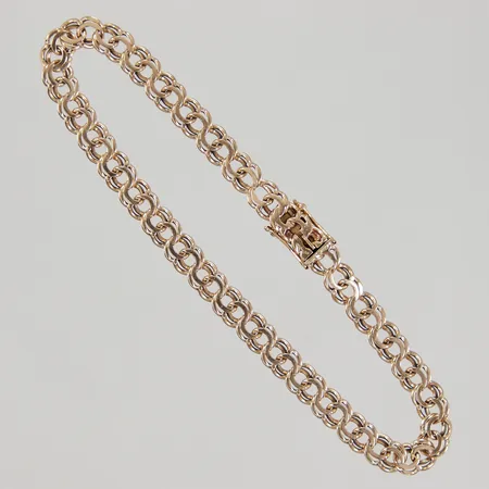 Armband Bismarck 20cm, bredd 6mm, 18K Vikt: 11 g