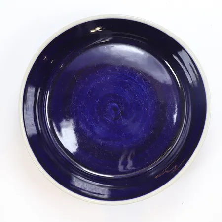 Skål blue pot, röstrand, Marianne Westman, ca 1960 tal