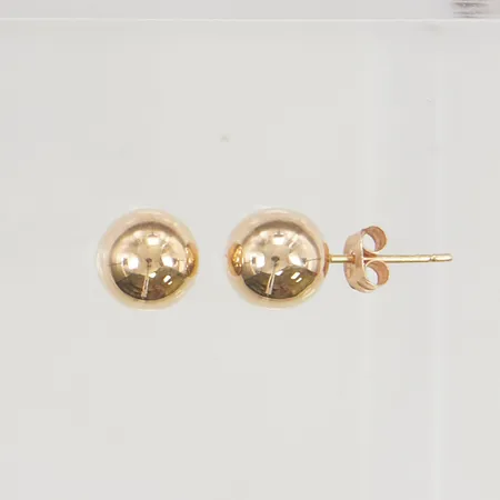 Örhängen 6mm 18K 1,0g.
