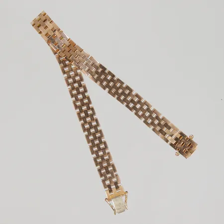 Armband Korridor, 19cm, bredd 8mm, 18K Vikt: 21,5 g