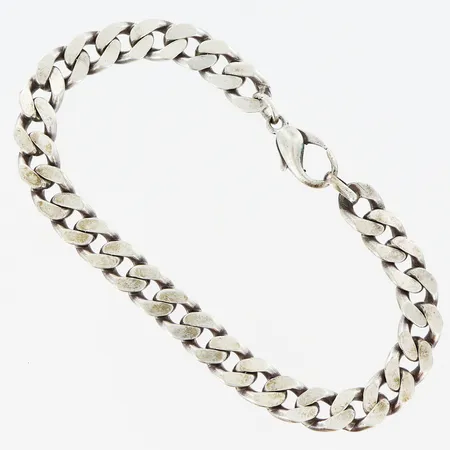 Armband Pansar längd 21cm bredd 7mm, silver 925/1000 Vikt: 24,6 g