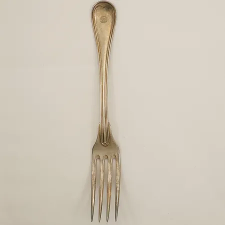 Gaffel längd 21cm monogram gravyr Ryssland före 1927 silver 750/1000 Vikt: 67,9 g