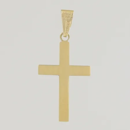 Hänge kors längd 2,6 cm 18K Vikt: 0,5 g