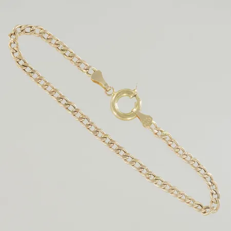 Armband pansar längd 19,5 cm bredd 4 mm, 18K Vikt: 2,6 g
