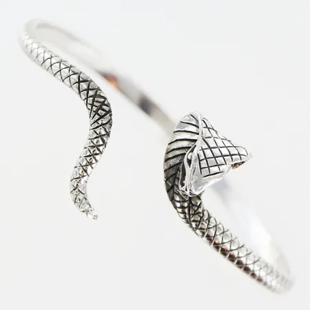 Armband Kobra 69x55 reglerbar, bredd 3,5-13mm, silver 925/1000 Vikt: 17,5 g