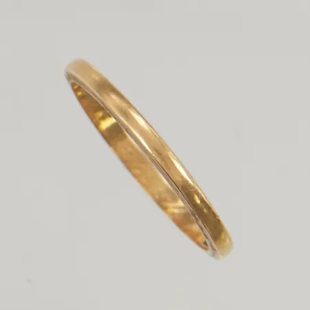 Ring stl 20, med gravyr 20K 2,9g.