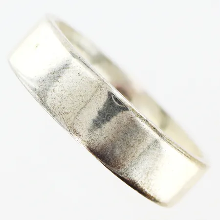 Slät ring stl:19 bredd 6mm, silver 925/1000 Vikt: 6,5 g