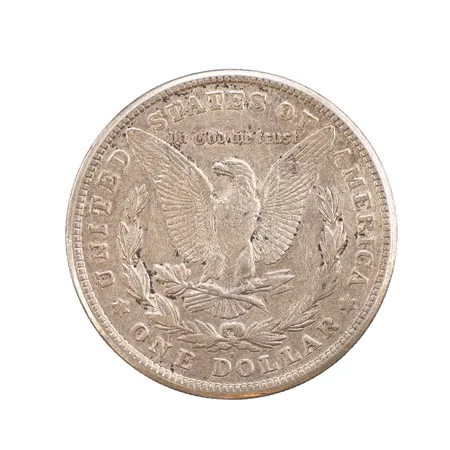 Mynt, 1 Dollar "Morgan Dollar", Ø38,1mm, präglad år 1921, 900/1000 silver Vikt: 26,7 g