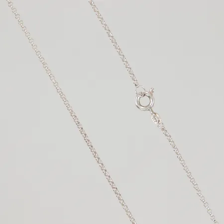 Kedja ärtlänk 46cm, bredd 1,4mm, 835/1000 silver Vikt: 2,9 g