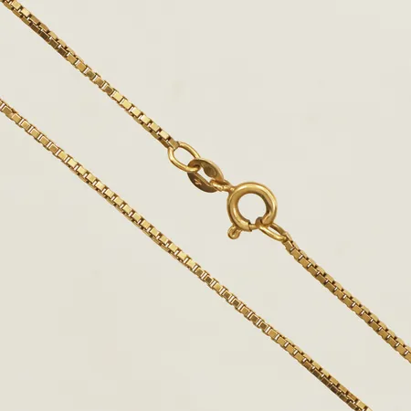 Kedja Venezia längd 43cm bredd 1,2mm bucklig 18K Vikt: 5,4 g
