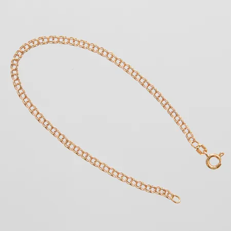 Armband Bismarck längd 18,5cm, bredd 3mm, 18K Vikt: 2,5 g
