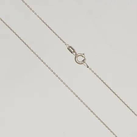 Kedja rundad Ankar 46,5cm bredd 1,1mm, 830/1000 silver,  Vikt: 1,5 g
