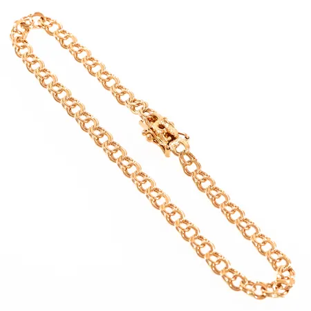 Armband Bismarck 19cm bredd 4,1mm, 18K 6,0g.