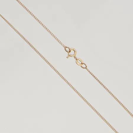Kedja Pansar 56,5cm bredd 1,2mm, 18K,  Vikt: 3 g