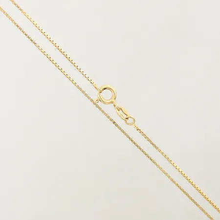 Kedja Venezia längd 40,5cm bredd 0,9mm 18K Vikt: 3,3 g
