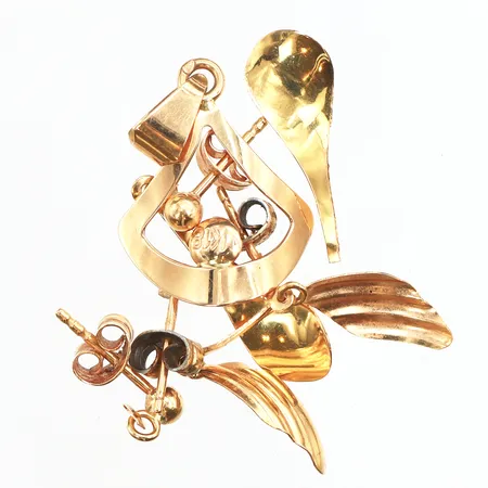 Diverse guld, defekter, 18K Vikt: 2,6 g