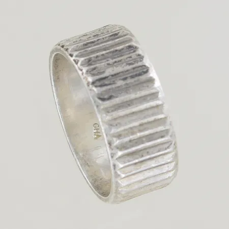 Ring stl:19 bredd 9 mm,silver 925/1000  Vikt: 6,9 g