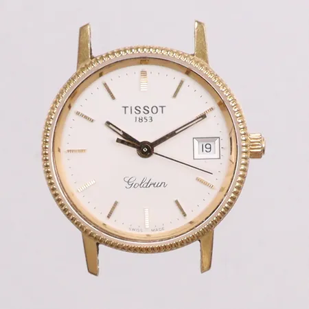 Damur Tissot stl:24 gravyr går ej utan armband 18k Vikt: 11,4 g