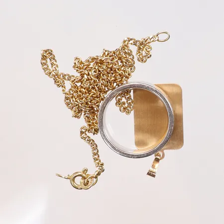 Diverse guld defekt gravyr 18K Vikt: 21 g