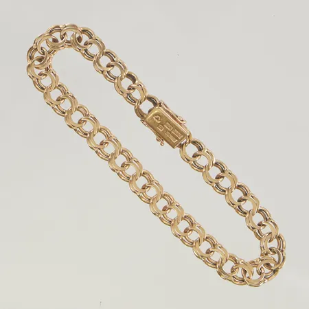 Armband Bismarck slitet, 20,5cm, 18K 16,4g.