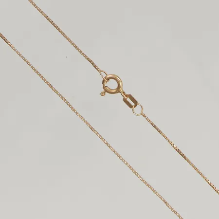 Kedja Venezia 44,5cm, bredd:0,8mm 18K 2,4g.