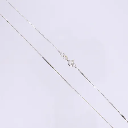 Halskedja Venezia 41cm bredd 1mm silver 925/1000 Vikt: 1,7 g