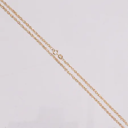 Kedja Singapore längd 42cm bredd 2mm 18K Vikt: 3,6 g