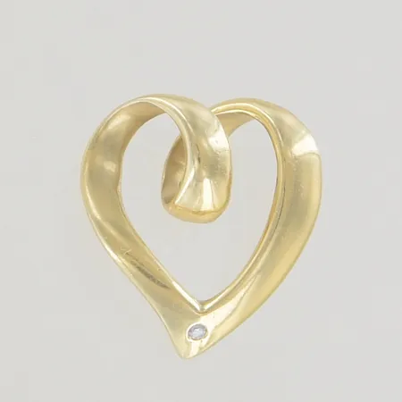 Hänge längd 1,2x1 cm, 18K Vikt: 0,9 g