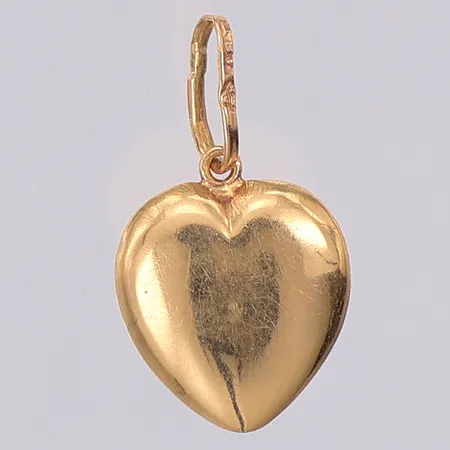 Hänge hjärta 20mm, 18K Vikt: 0,7 g