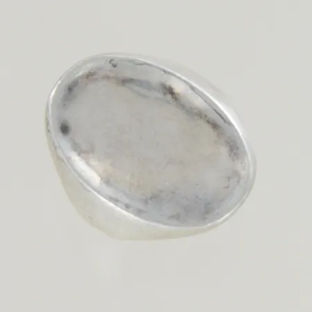 Ring stl 16½ höjd 22 mm,silver 925/1000 Vikt: 7,6 g