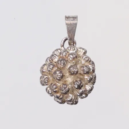 Hänge Flora Danica 12x21mm Danmark silver 925/1000 Vikt: 5,4 g