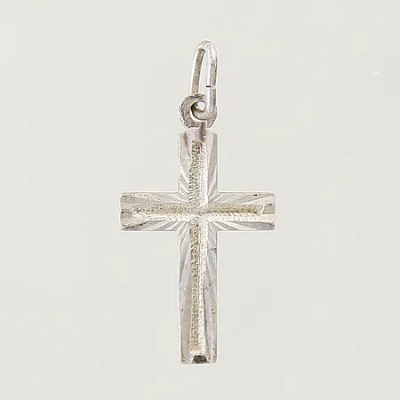 Hänge kors 25x11mm silver 925/1000 Vikt: 0,6 g