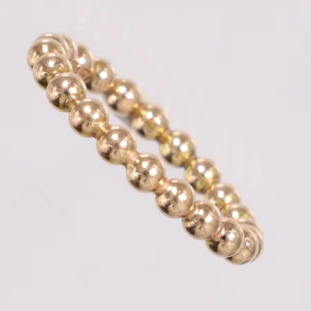 Ring stl:18½ 18K Vikt: 5,1 g