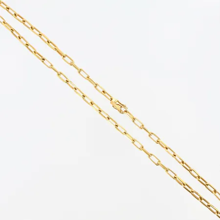 Kedja Ankar Elon Arenhill, längd ca 70cm, bredd 5mm, 18K Vikt: 55 g