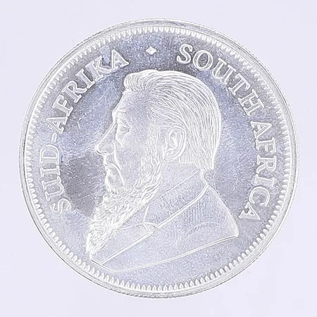 Mynt Krugerrand Syd Afrika silver 2025 Ø38mm, silver 999/1000 Vikt: 31,1 g