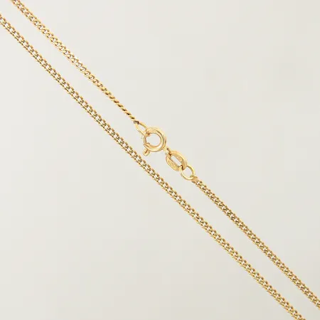 Kedja Pansar längd 45,5cm bredd 1,5mm Balestra 18K Vikt: 4,2 g