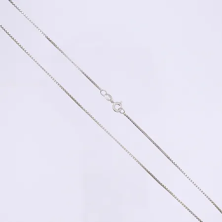 Halskedja Venezia 50cm bredd 1mm GHA silver 925/1000 Vikt: 3,5 g